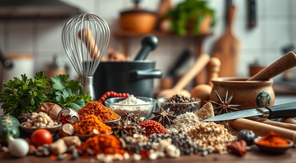Temperos e técnicas culinárias